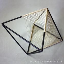 Louise Helmersen stol jern papir Made in Denmark 2015